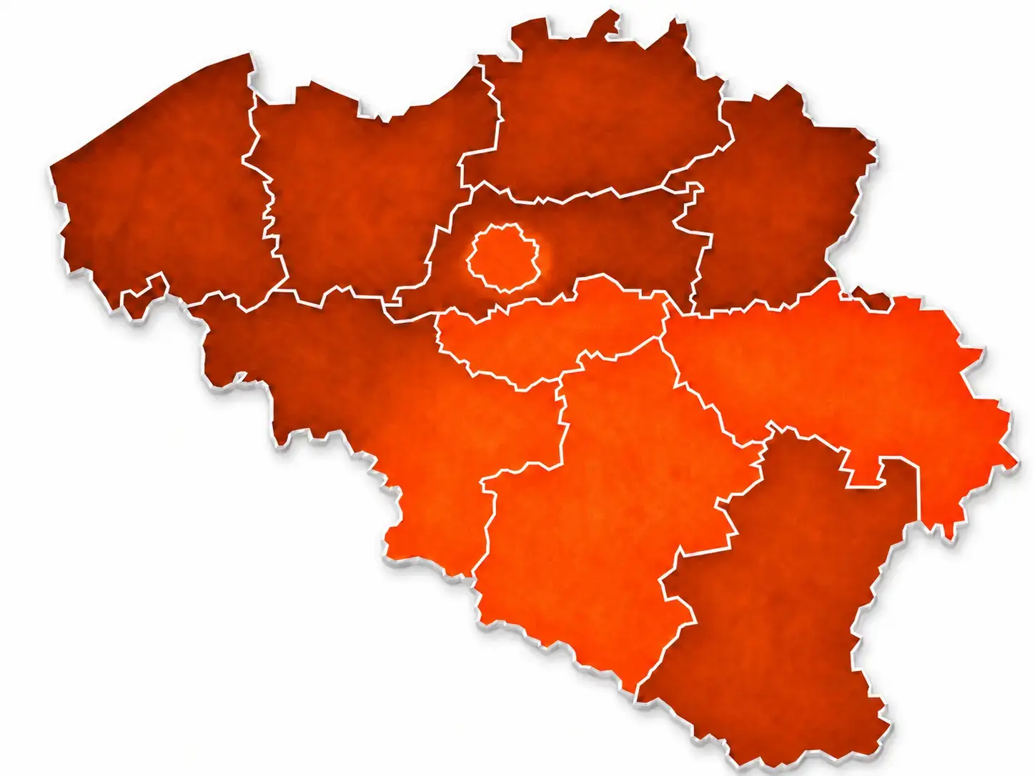 Carte Belgique